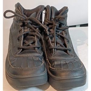 Nike Woodside 2 High Black Boots Shoes Style 524873-001 Kids Size 12C